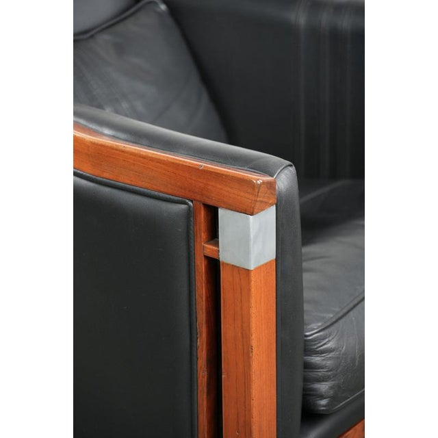 Art Deco Decoforma Series Armchair in Black Leather from Schuitema For Sale - Image 11 of 13