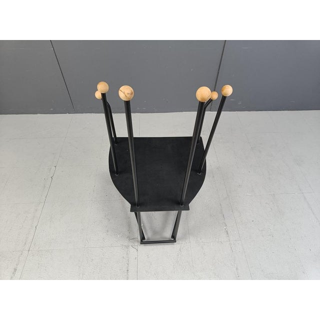 Postmodern Lounge Chair, 1980s For Sale - Image 12 of 14