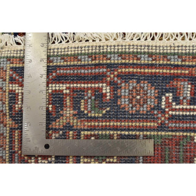 Heriz Runner 2’7” X 9’11” Ivory Wool Tribal Hand-Knotted Oriental Rug For Sale - Image 14 of 14