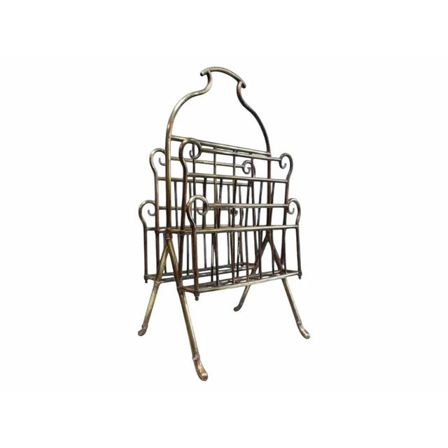 Gold Magazine Rack from Valentí For Sale - Image 8 of 18