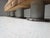 1970s Italian Sculptural Three-Piece Sideboard in Suede and Breccia Marble, 1970s For Sale - Image 5 of 12