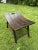 Mid-Century Arts & Crafts Solid Oak Wood Bench Stool Curved Seat Rustic For Sale In Philadelphia - Image 6 of 17
