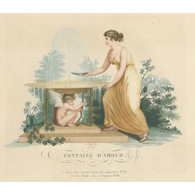 The Fountain of Love, 1815, Engraving For Sale - Image 9 of 9