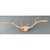Vintage Carved Wood Antler Wall Mount For Sale - Image 14 of 14