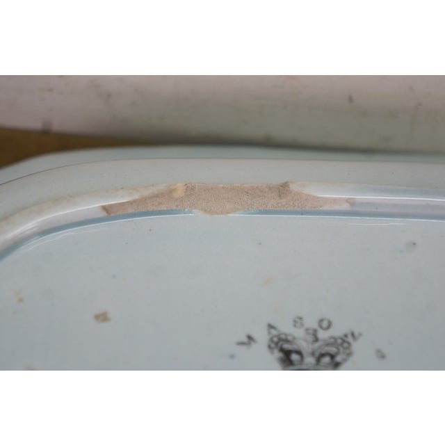 Antique Stephan Folch Masons Ironstone Imari Style China Serving Platters Dish - Set of 4 For Sale - Image 13 of 16