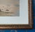 Early 20th Century Miniature Antique 1910s Rocky Beach Shore Seascape Painting Watercolor For Sale - Image 5 of 6