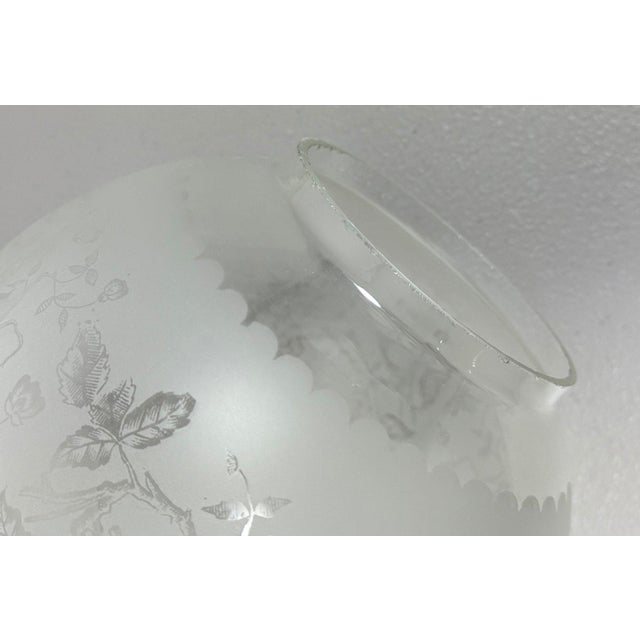 Stunning 29” 1875 Sheffield Sterling Silver and Cut Glass Corinthian Banquet Lamp For Sale In Portland, ME - Image 6 of 18