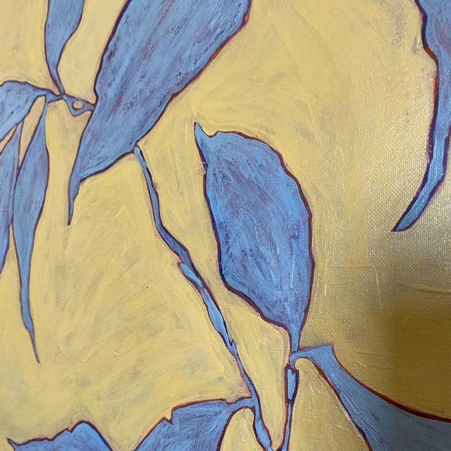 “Quiet Growth” is an original abstract botanical painting by artist Tatiana Duperault, created in acrylic on canvas....