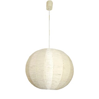 Mid-Century Raffiabast Bast Kordel Ball Lamp, 1960s For Sale