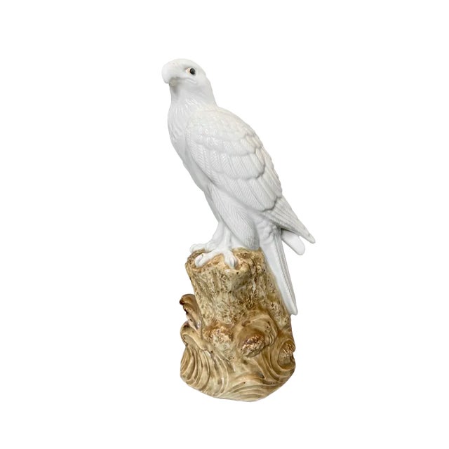 Japanese Hirado Porcelain Hawk For Sale - Image 9 of 9