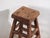 Small Antique Stool in Elm, 1900s For Sale - Image 3 of 7