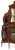 Cabinet with Noble Wood Top, 1800s For Sale - Image 3 of 8