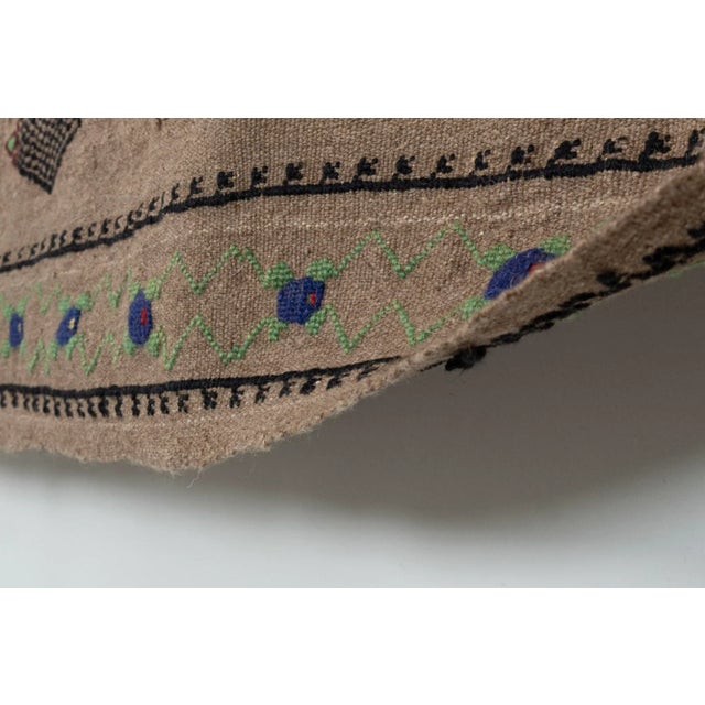 Champagne Vintage Turkish Karapinar Kilim Rug 4'7" X 7'5" For Sale - Image 8 of 11