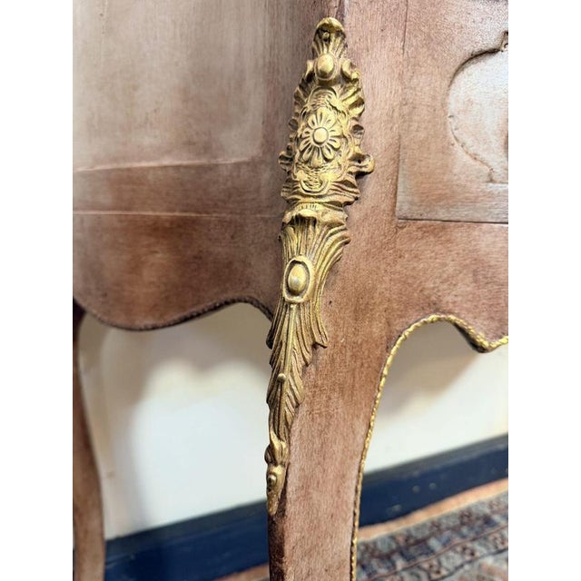 Vintage French Chest with Marble Top For Sale - Image 5 of 11