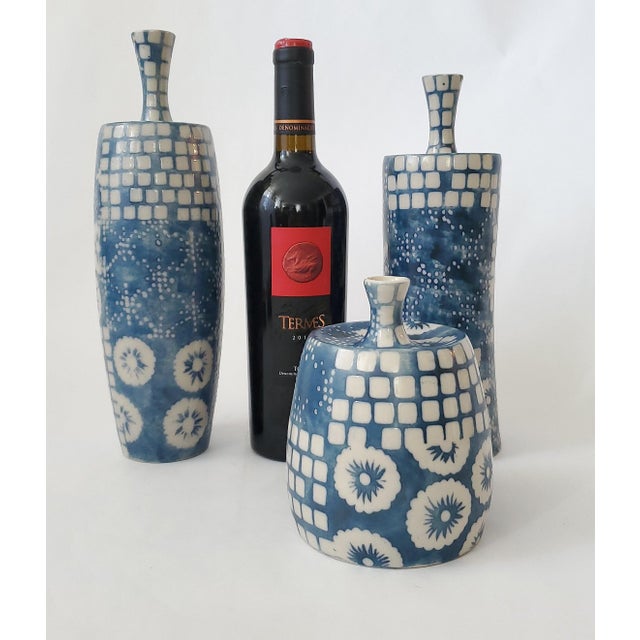 Late 20th Century Vases & Tray Jamie Young For Sale - Image 5 of 8