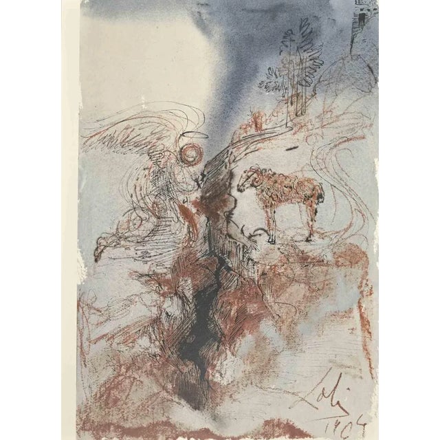 Hircus Caprarum Super Faciem Terrae is an artwork realized by Salvador Dalí in 1964. It is part of Biblia Sacra vulgatæ...