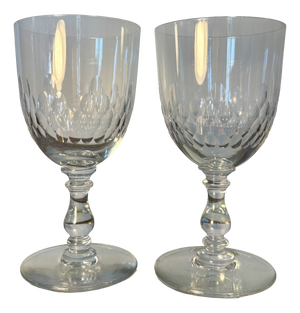 Vintage Water Glasses from Baccarat, 1920s, Set of 2