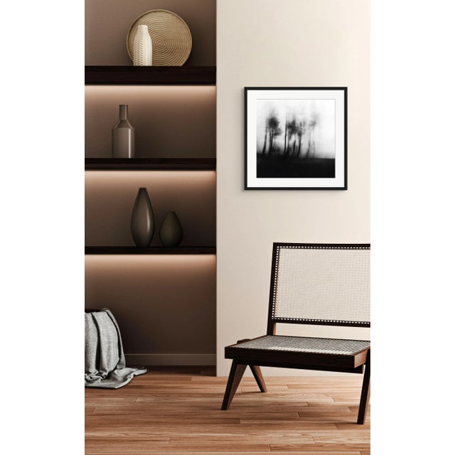Blurred Landscape No. 3 is an original black and white photograph from a contemplative series exploring atmosphere,...