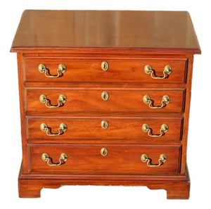 1980s Henkel-Harris Mahogany Nightstand