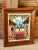 “Puerto Vallarta” Vibrant Landscape Framed Oil Painting by Mario Lopez Torres For Sale - Image 11 of 11