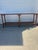 Ornamental & Decorative Materials Vintage Faux Bamboo Console Table For Sale - Image 7 of 9
