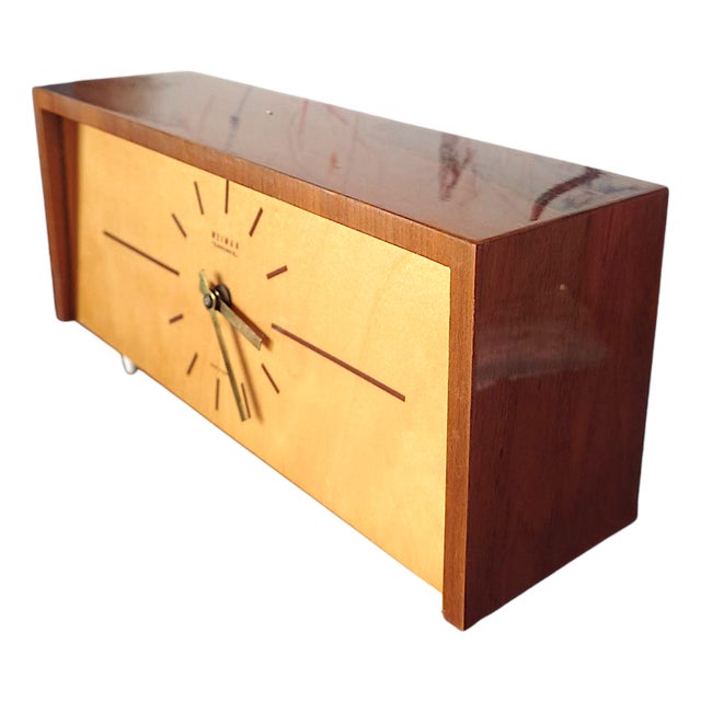 Vintage Weimar Electronic Table Clock, 1960s For Sale