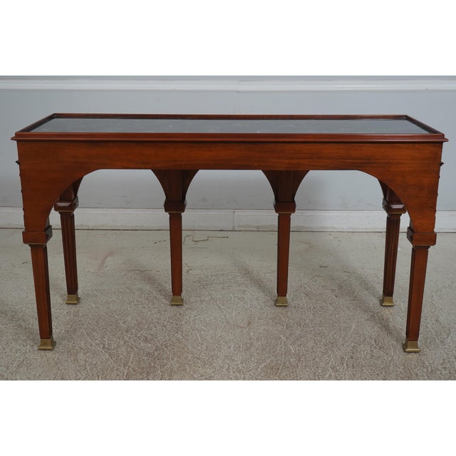 John Widdicomb Russian Empire Console Sideboard Table For Sale - Image 10 of 12