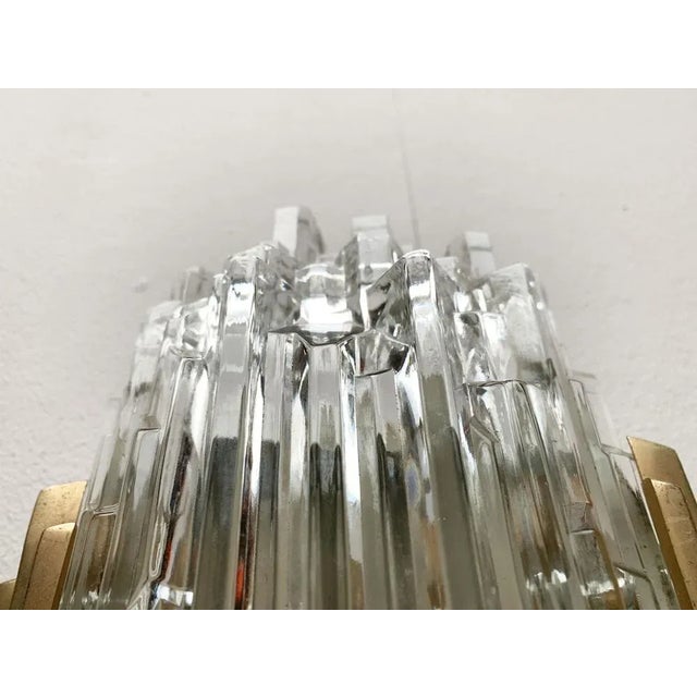 Mid-Century Wall Lamp in Ice Glass from Orrefors For Sale - Image 13 of 18