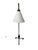 Vintage Art Deco Floor Lamp in Wrought Iron and Silk by Jan Joustra, 1920s For Sale - Image 3 of 14