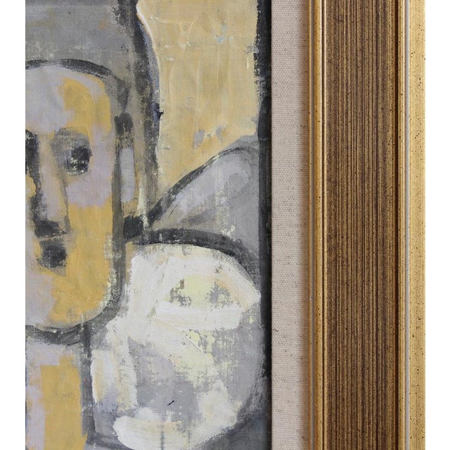 Hidden Portraits I, 1980s, Acrylic on Canvas, Framed For Sale - Image 7 of 13