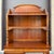 A vintage Lexington Furniture French Country / Louis Philippe style cherry 5 drawer writing desk with bookcase top....