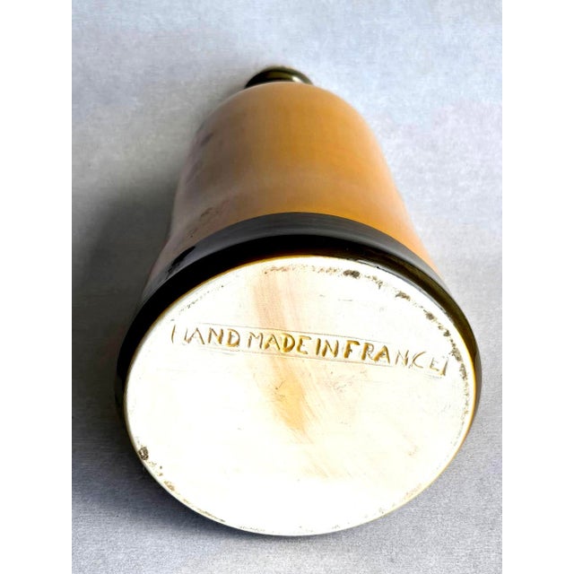 Vintage French Ceramic Oil Decanter For Sale - Image 13 of 14