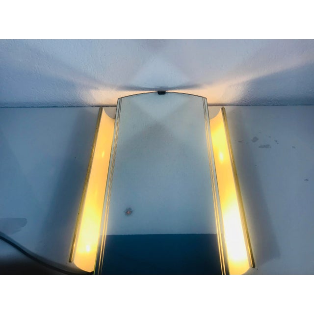 Mid-Century Modern Mid-Century Illuminated Wall Mirror from Hillebrand Lighting, 1960s For Sale - Image 3 of 8