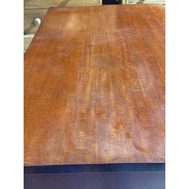 Antique Two Over Four Drawers - Mahogany Chest of Drawers From England For Sale - Image 14 of 18