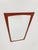 Brown Large Mid-Century Modern Danish Wall-Mounted Mirror, 1960s For Sale - Image 8 of 15