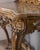 19th Century Antique Console Table with Mirror in Decorated Wood, 1890s For Sale - Image 5 of 18