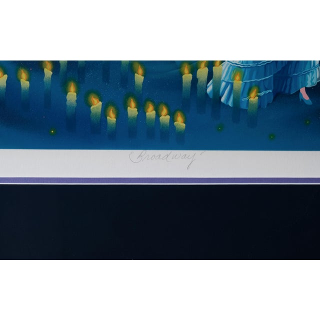 Melanie Taylor-Kent "Broadway" Le Signed & Numbered Serigraph For Sale - Image 4 of 6