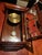 Late 20th Century Vintage Ansonia “Gold Medallion” Model 830 Triple Chime Wall Clock For Sale - Image 5 of 12