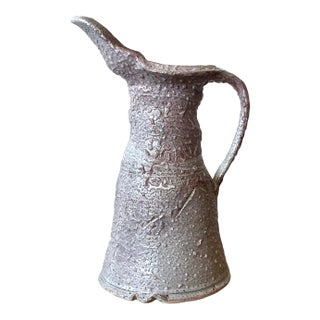 Vintage Boho Original Studio Pottery Vase For Sale