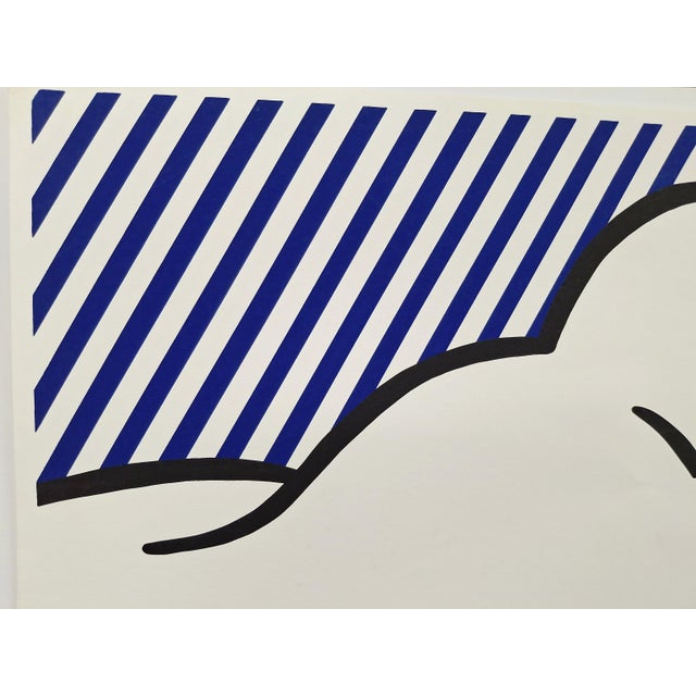 1970s Roy Lichtenstein Hamptons Screen Print Poster Guild Hall For Sale - Image 5 of 6