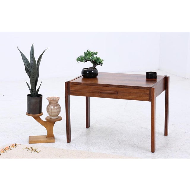 Vintage Nightstand in Rosewood, 1960s For Sale - Image 4 of 12