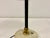 1950s Italian White Glass and Brass Table Lamp, 1950s For Sale - Image 5 of 9