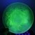 Art Deco Jobling Jade Green Fircone Uranium Glass Plates, 1930s, Set of 6 For Sale - Image 3 of 13