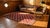 Burgundy 1930s Red Burgundy 4 Pointed Star Antique Indian Agra Rug 4' 0" X 6' 6" Handknotted Wool Carpet For Sale - Image 8 of 9