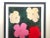 This Andy Warhol Foundation vintage offset lithograph print custom framed Pop Art poster " Flowers III " 1964, is a very...