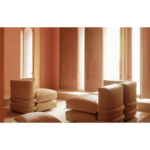 Maharam Cushion Sofa Central Module by Muller Van Severen for BD Barcelona For Sale - Image 14 of 17