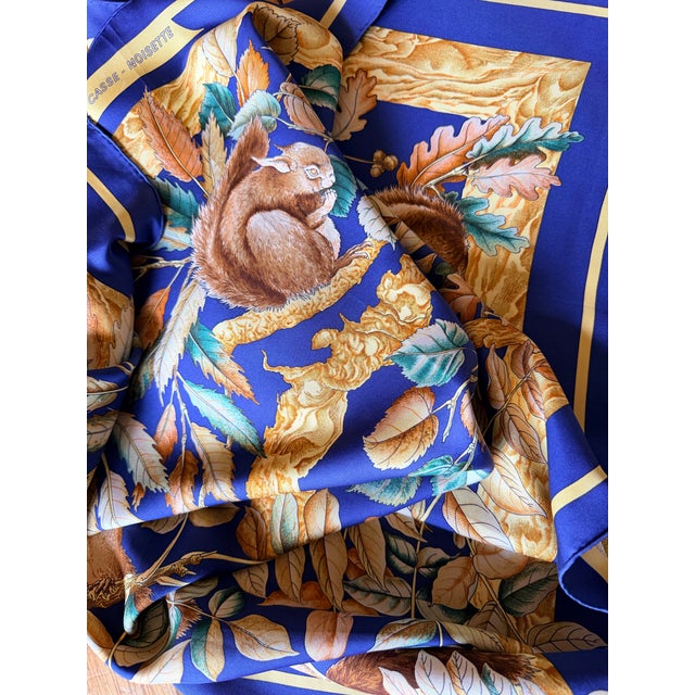 1990s Hermès Nutcracker Silk Scarf 1997 Designed by Antoine De Jacquelot For Sale - Image 5 of 5