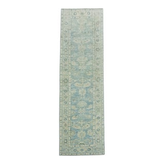 Turkish Oushak Runner Rug 2'10" x 11'10" #17808 For Sale