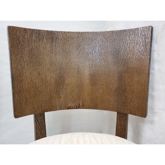 Early 20th Century Set of Four Belgian Constructivist Dining/Side Chairs Attributed to De Coene Frères "Teniers No. 904 For Sale - Image 12 of 18