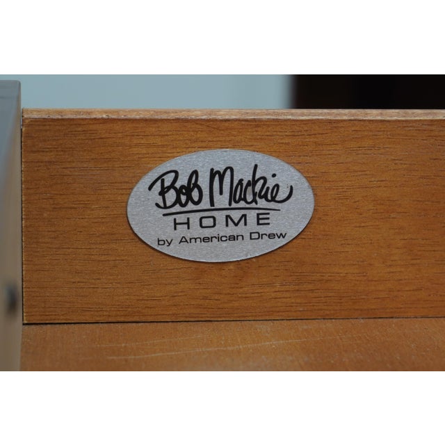 American Drew Bob Mackie Mixed Wood Media Cabinet For Sale - Image 12 of 12